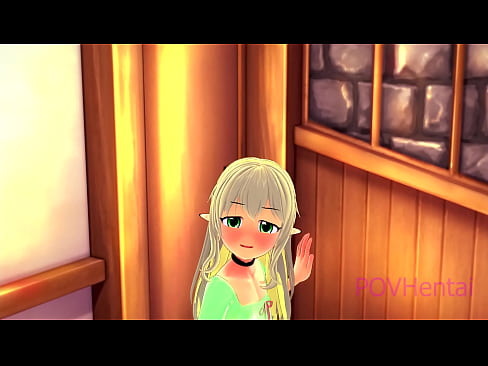 ❤️ (Trap) Elvish mjakazi hukusaidia kunawa uso wako. Video ya mkundu